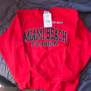 miami beach crew neck